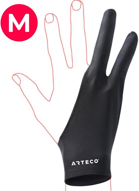 Arteco Tekenhandschoen Maat M