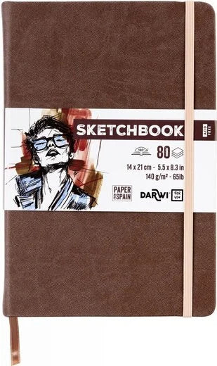 Set fineliners Staedtler 6 stuks met Darwi Schetsboek A5