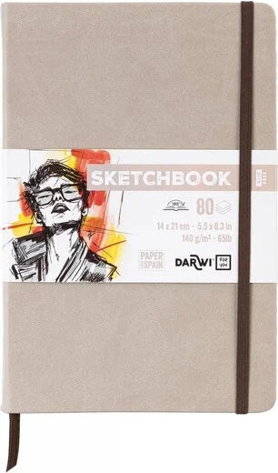 Set fineliners Staedtler 6 stuks met Darwi Schetsboek A5