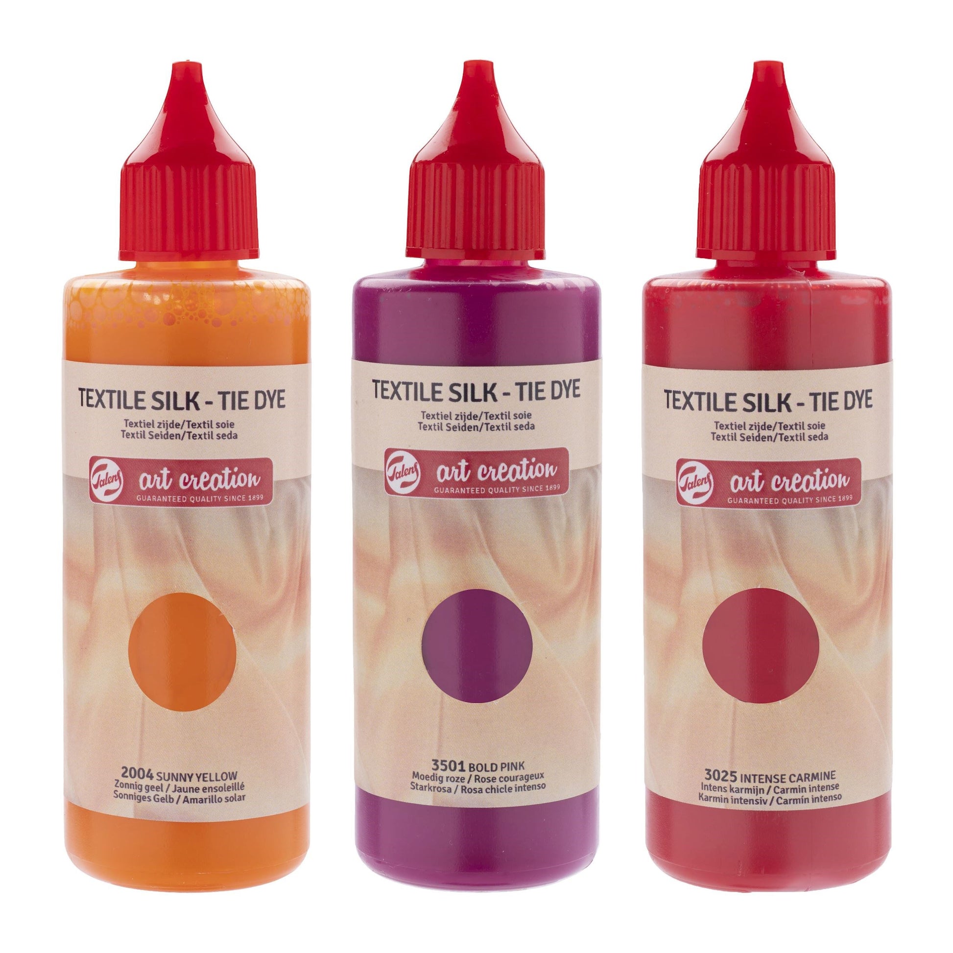 Tie Dye Set 3x 85 ml Roze