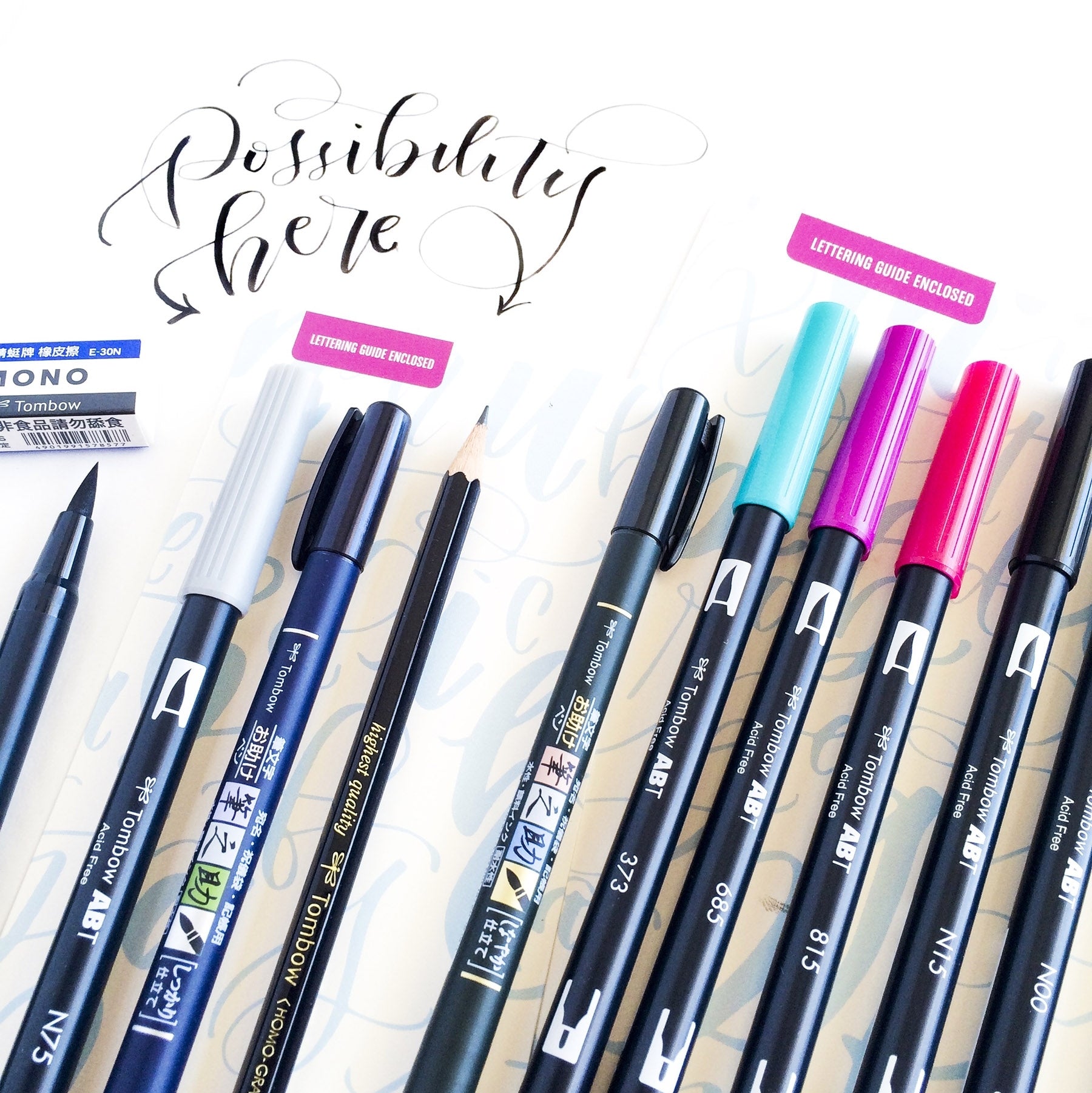 Tombow Advanced Lettering Set