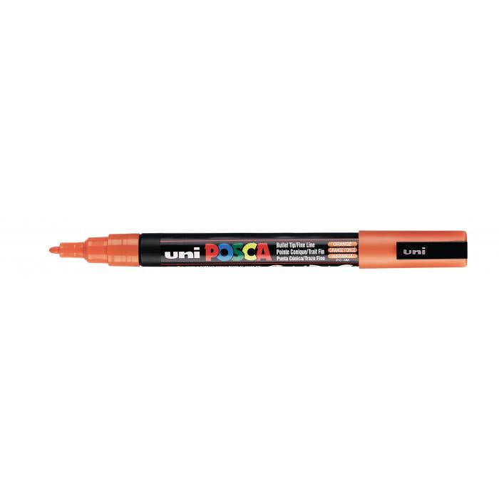 Posca verf stift PC3M Oranje (Donker)