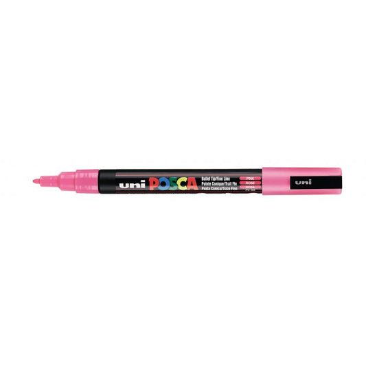 Posca verf stift PC3M Roze