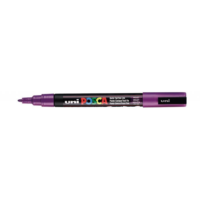 Posca verf stift PC3M Paars