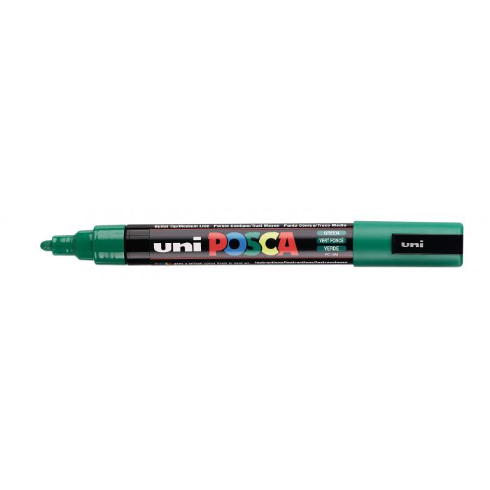 Posca verf stift PC5M Donker Groen