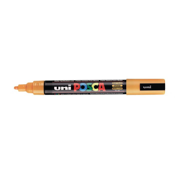 Posca verf stift PC5M (licht) Oranje / Bright Yellow