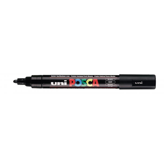 Posca verf stift PC5M Zwart