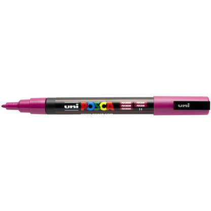 Posca verf stift PC3M Fuchsia