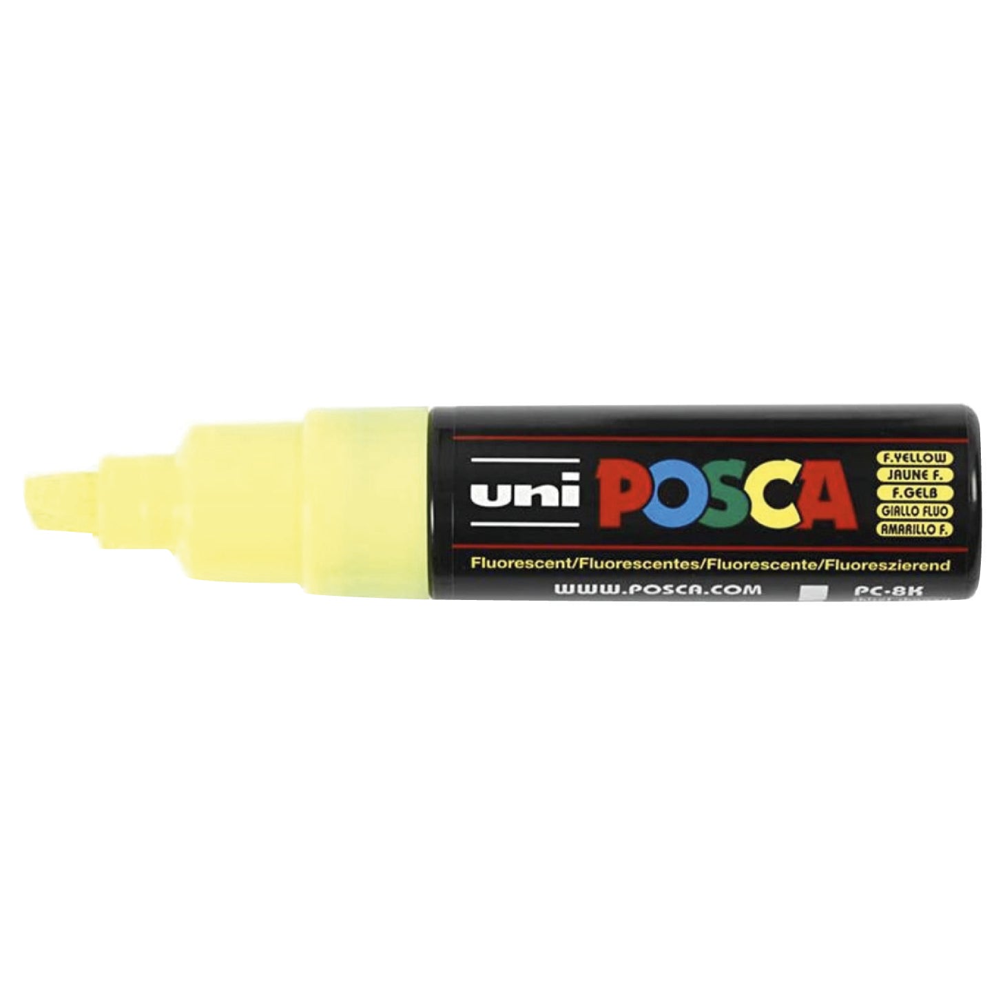 Posca verf stift PC8K Fluoriserend Geel