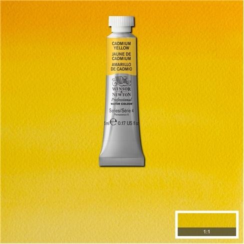 Cadmium Yellow 5ml  108 S4 Artist's Aquarel Winsor & Newton