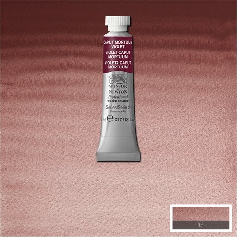 Caput Mortuum Violet 5ml  125 S2 Artist's Aquarel Winsor & Newton