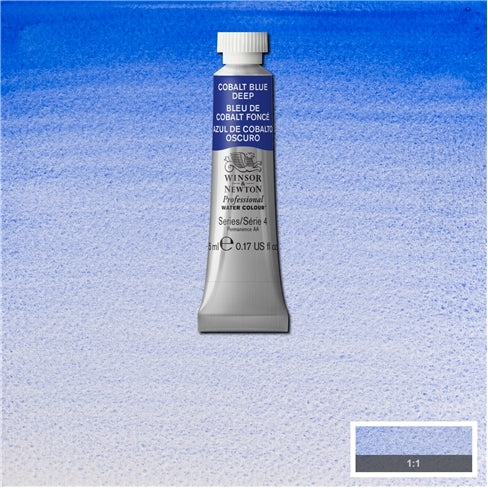 Cobalt Blue Deep 5ml  180 S4 Artist's Aquarel Winsor & Newton