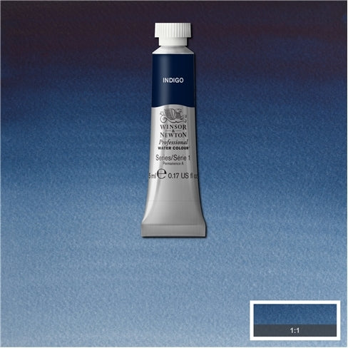 Indigo 5ml  322 S1 Artist's Aquarel Winsor & Newton