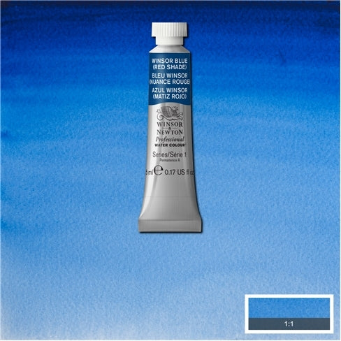 Winsor Blue (red shade) 5ml  709 S1 Artist's Aquarel Winsor & Newton