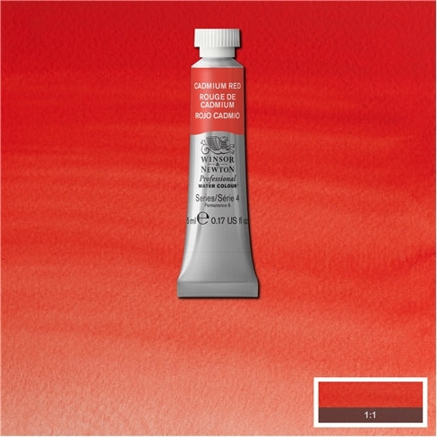 Cadmium Red 5ml  094 S4 Artist's Aquarel Winsor & Newton