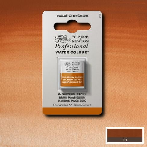 Magnesium Brown napje  381 S1 Artist's Aquarel Winsor & Newton