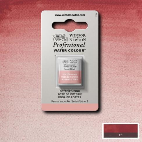 Potters Pink napje  537 S2 Artist's Aquarel Winsor & Newton