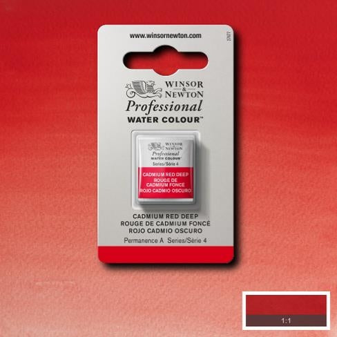 Cadmium Red Deep napje  097 S4 Artist's Aquarel Winsor & Newton