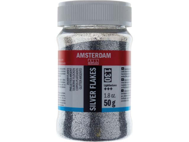 Amsterdam Zilver flakes 130 – 50 gr